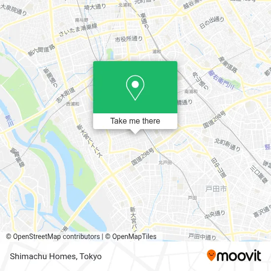 Shimachu Homes map