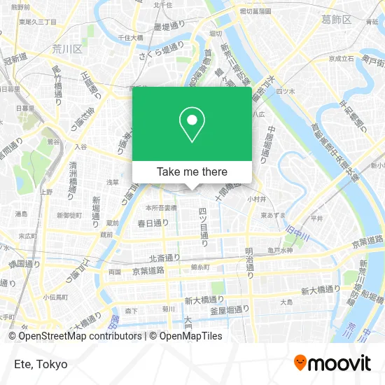 Ete map