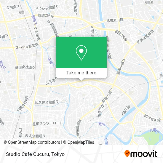 Studio Cafe Cucuru map