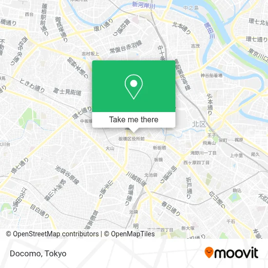 Docomo map