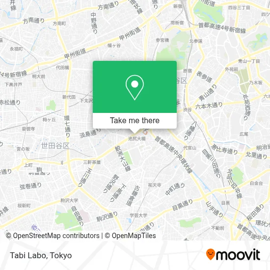 Tabi Labo map