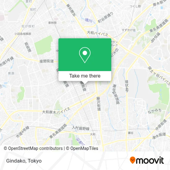 Gindako map