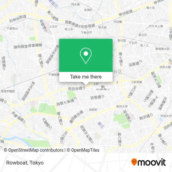 Rowboat map