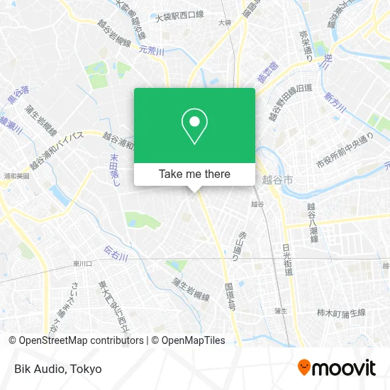 Bik Audio map