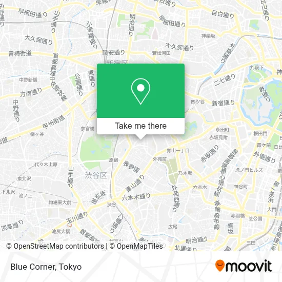 Blue Corner map