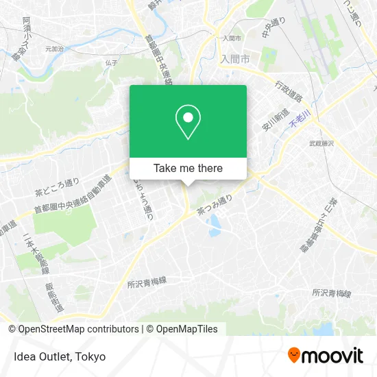 Idea Outlet map