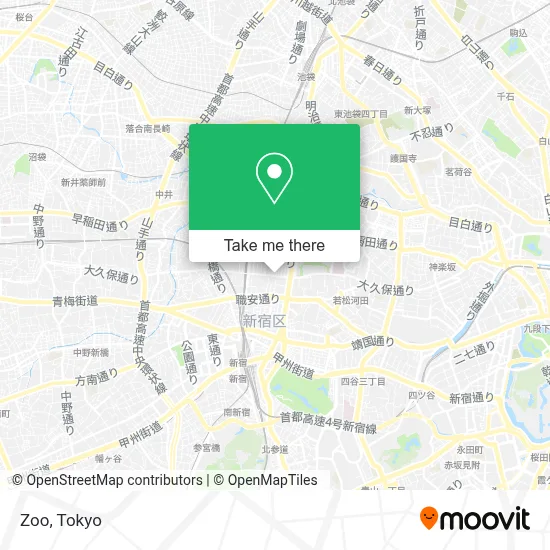 Zoo map