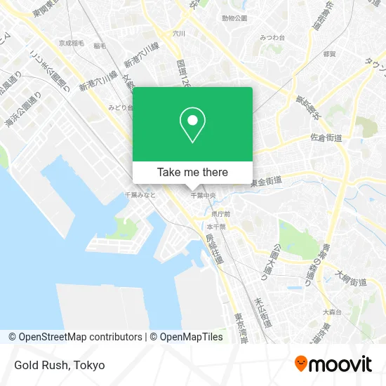 Gold Rush map