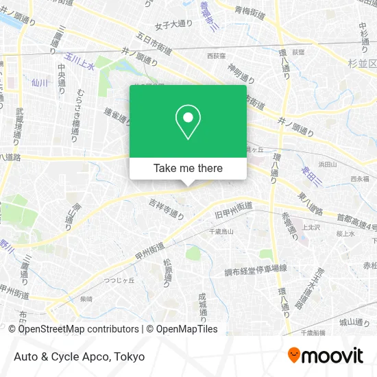 Auto & Cycle Apco map