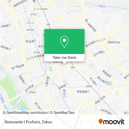 Ristorante I Profumi map
