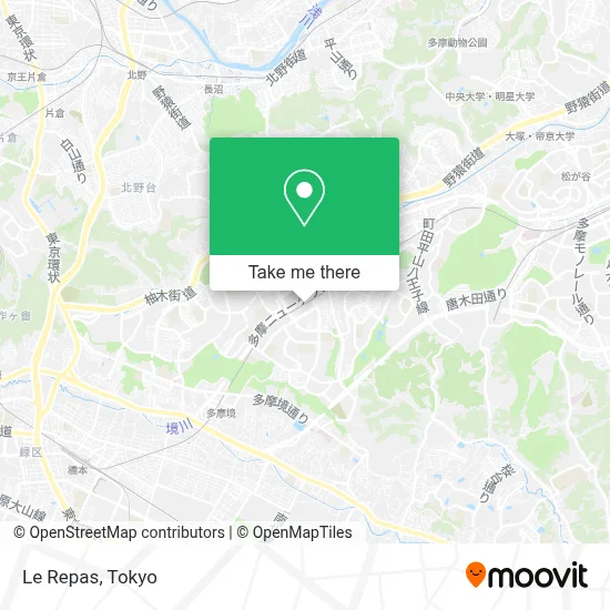 Le Repas map
