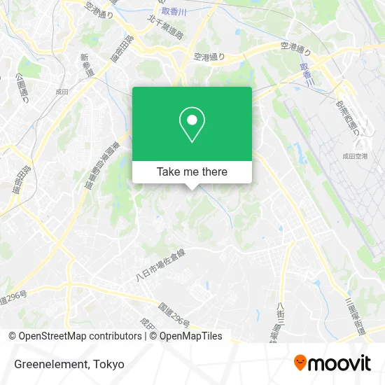 Greenelement map