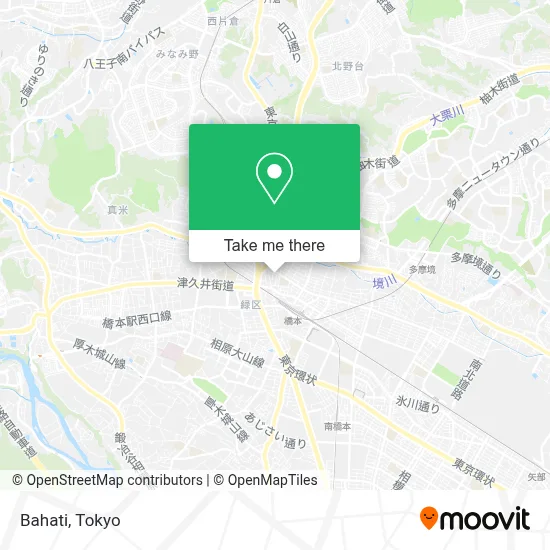Bahati map