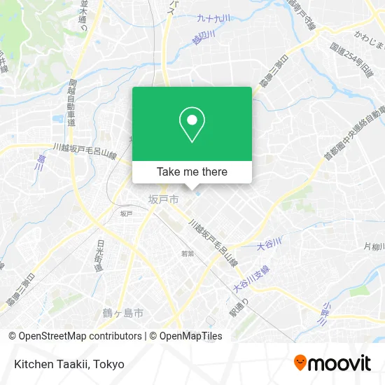Kitchen Taakii map