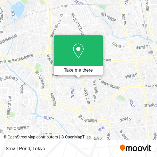 Small Pond map