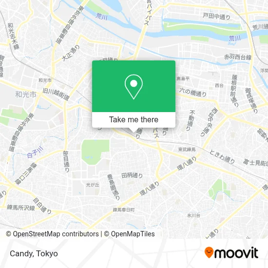 Candy map