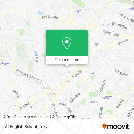 At English School map