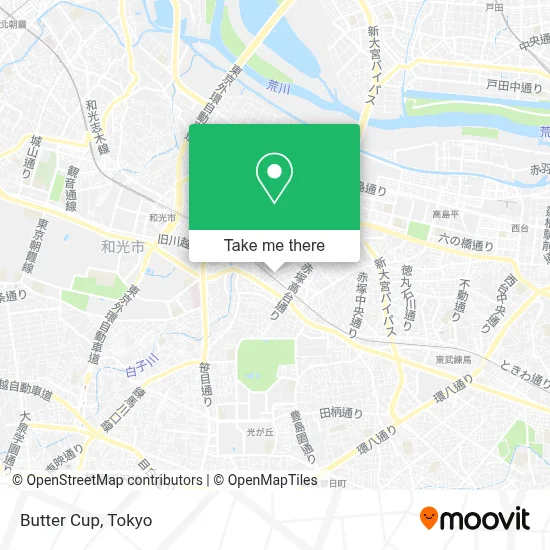 Butter Cup map