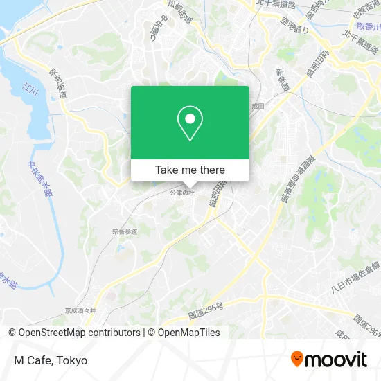 M Cafe map