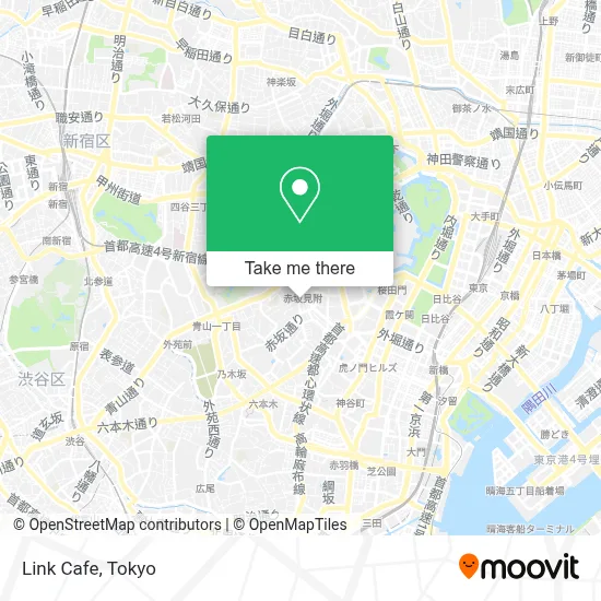 Link Cafe map