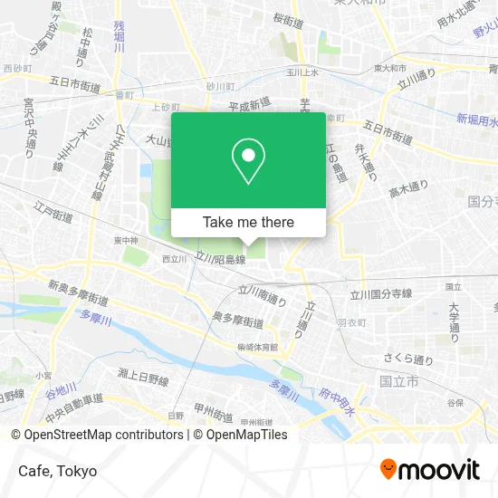 Cafe map