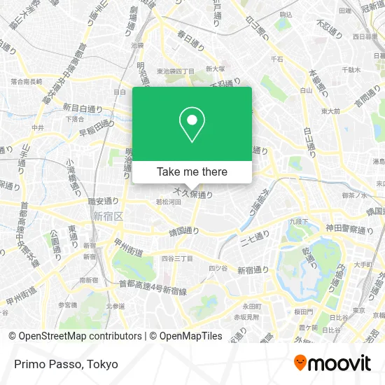 Primo Passo map