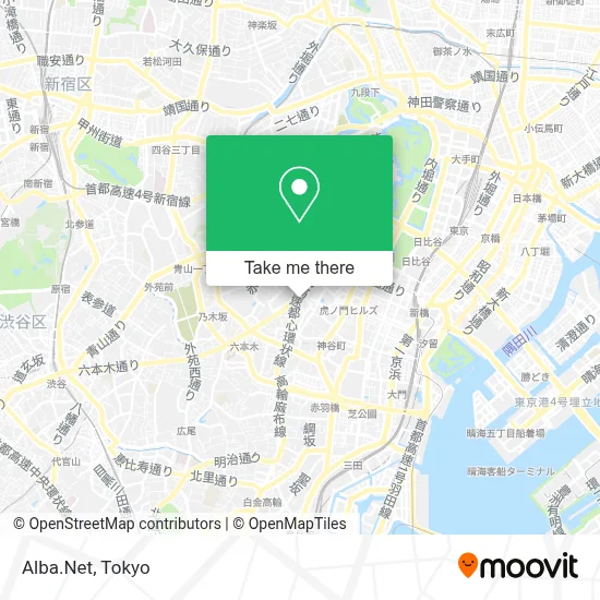 Alba.Net map