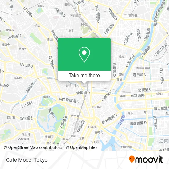 Cafe Moco map