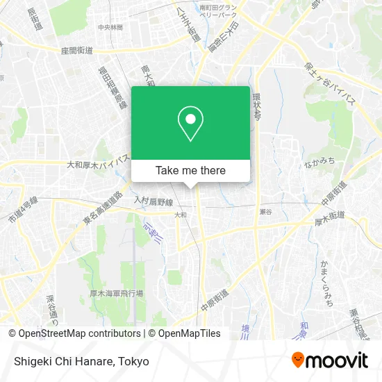 Shigeki Chi Hanare map
