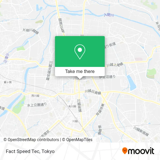Fact Speed Tec map