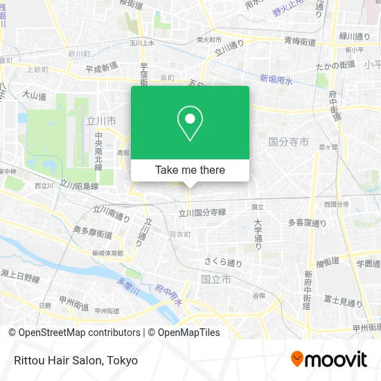 Rittou Hair Salon map