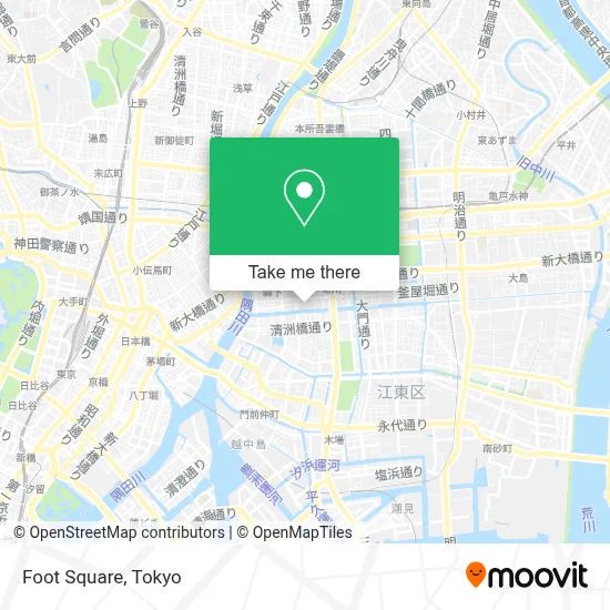 Foot Square map