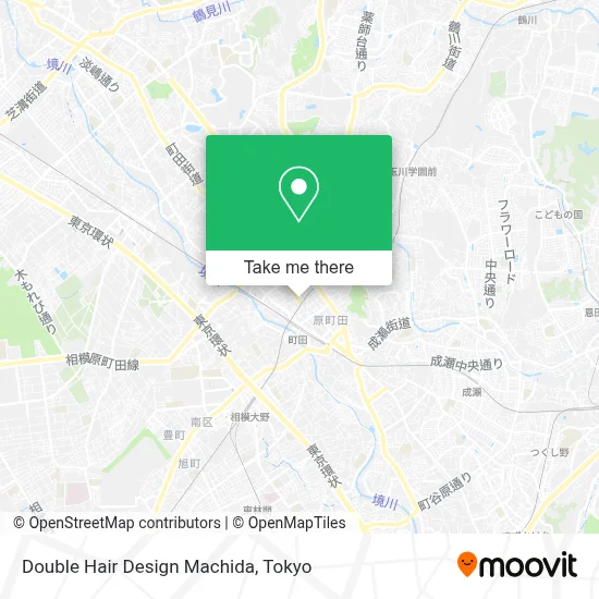 Double Hair Design Machida map