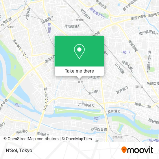 N'Sol map