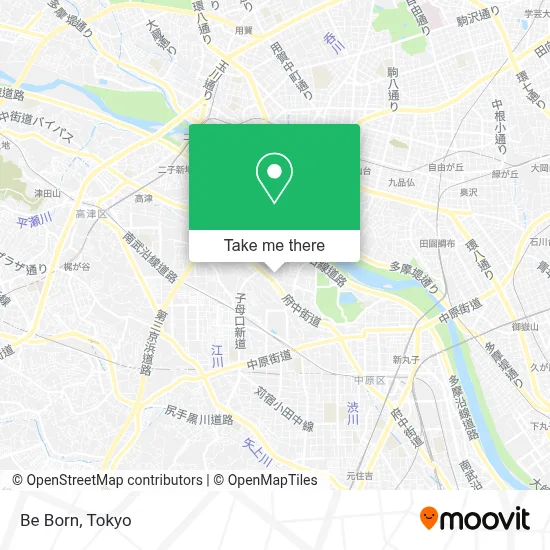 Be Born map