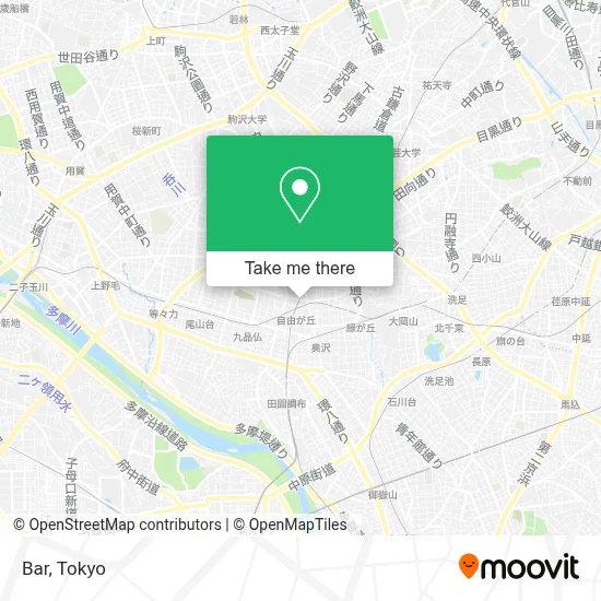 Bar map