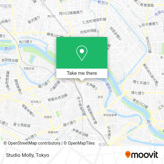 Studio Molly map