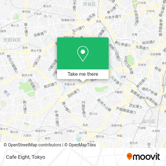 Cafe Eight map