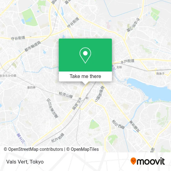 Vals Vert map