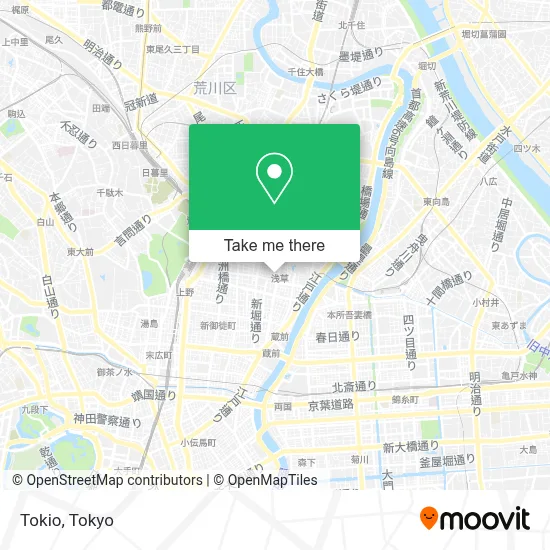 Tokio map