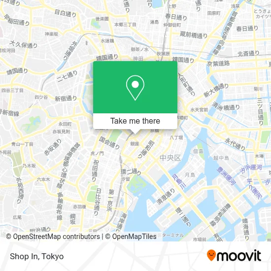 Shop In map