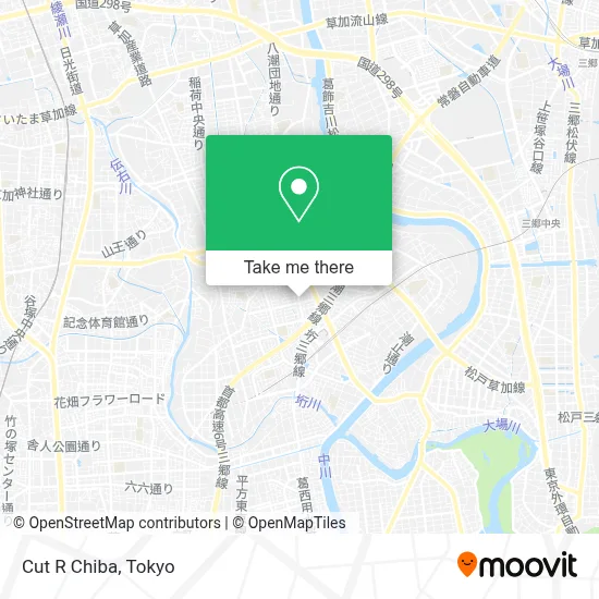 Cut R Chiba map