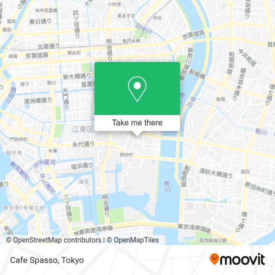 Cafe Spasso map