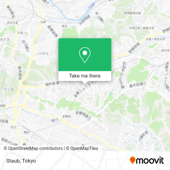 Staub map
