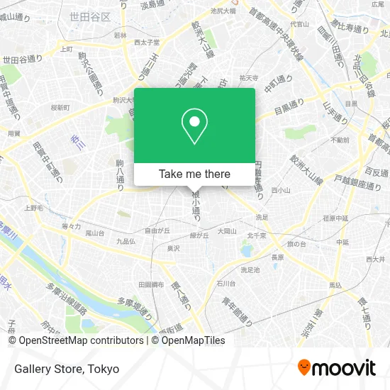 Gallery Store map