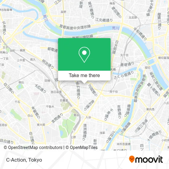 C-Action map