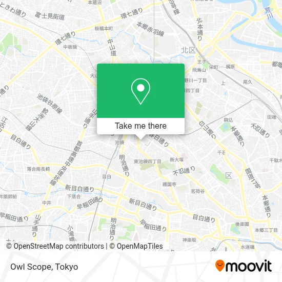 Owl Scope map