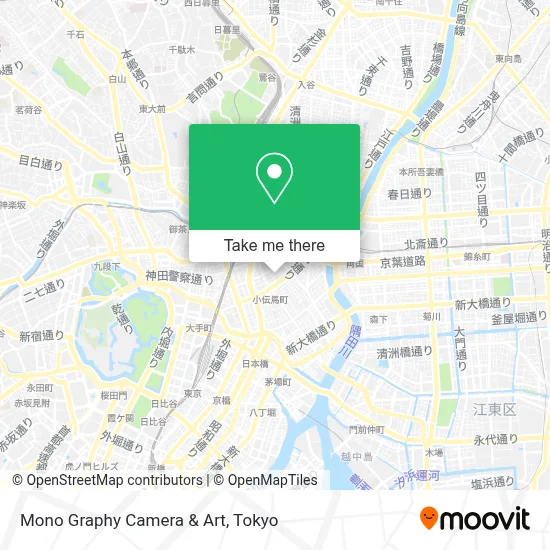 Mono Graphy Camera & Art map
