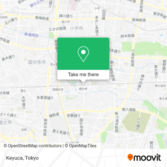Keyuca map