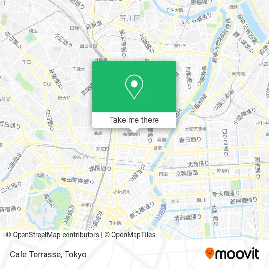 Cafe Terrasse map